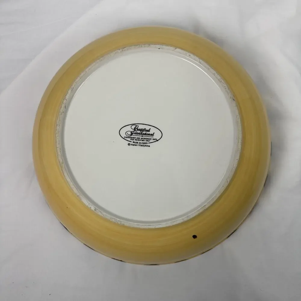 Certified International Vegetables Serving Bowl 13”